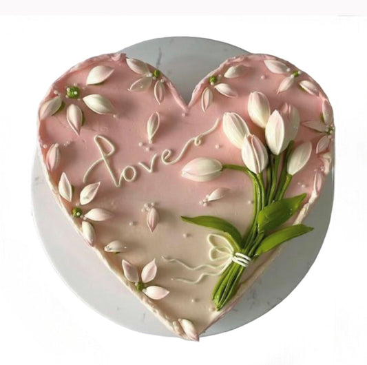 LOVE'S BLOOM CAKE