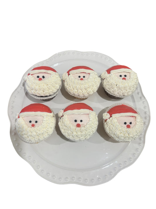 SANTA CUPCAKES