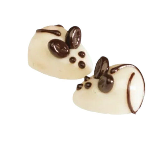 MARZIPAN MICE WITH CHOCOLATE EARS