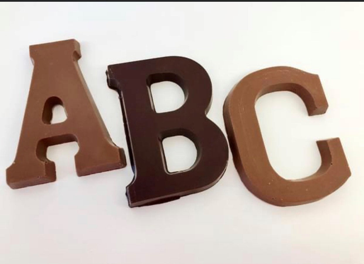 MASTER CHOCOLAT BY BERNARD CHOCOLATE MILK LETTERS