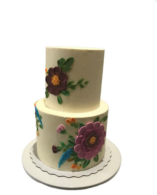 FLORAL TIER CAKE