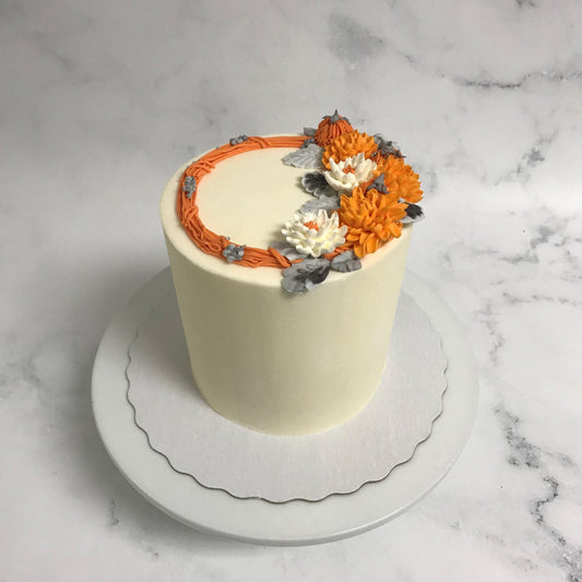 Pumpkin Wreath Cake