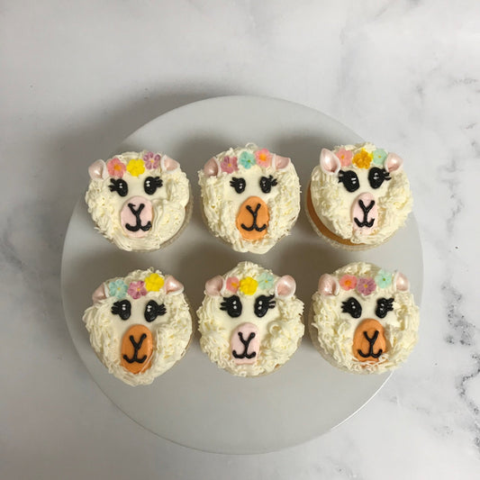 LLAMA CUPCAKE PACKAGE