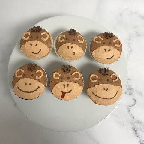 MONKEY CUPCAKE PACKAGE