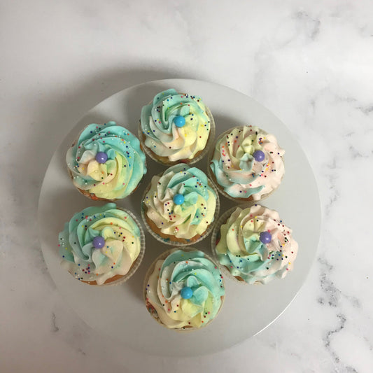 RAINBOW HULA JUNIOR CUPCAKES