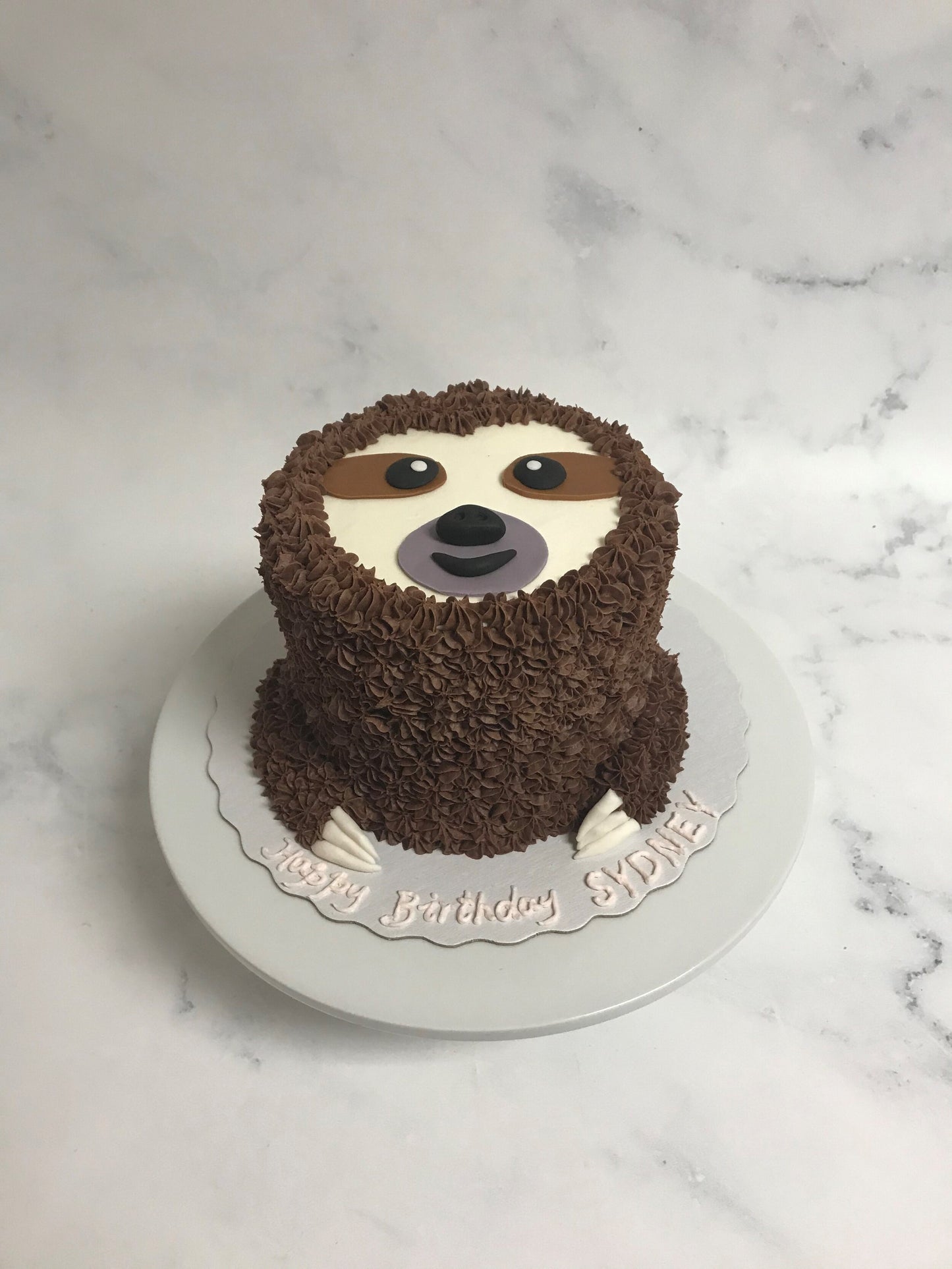 SAMMIE SLOTH CAKE