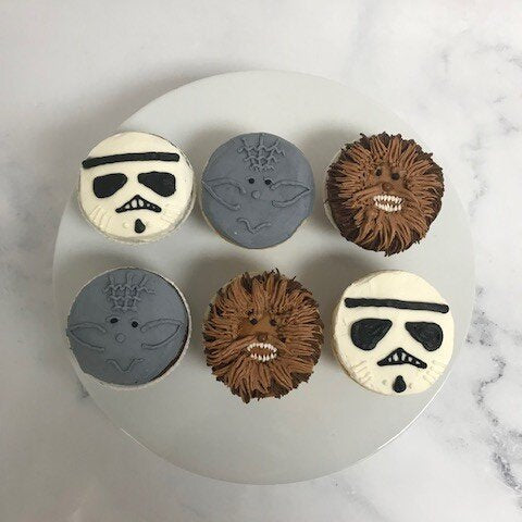 STAR WARS CUPCAKE PACKAGE