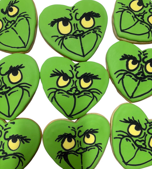GRINCH SUGAR COOKIES