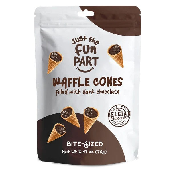 JUST THE FUN PART WAFFLE CONES