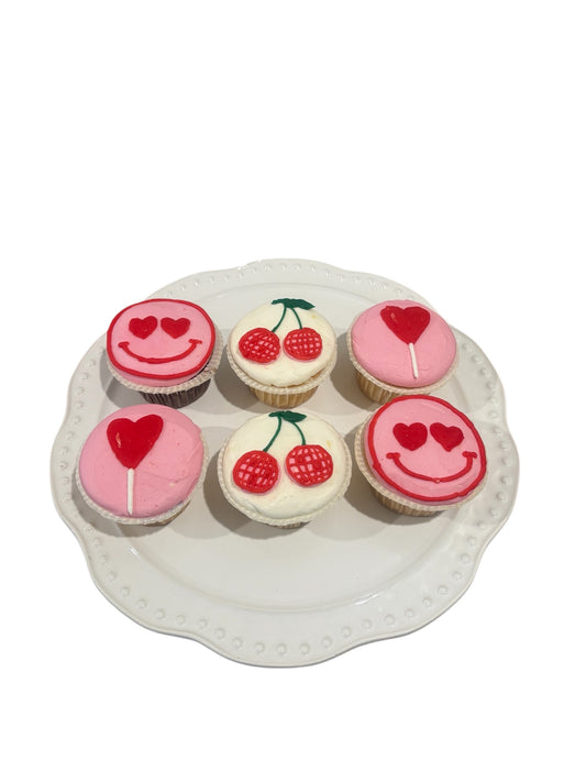 LOVE BITES & SMILEY DELIGHTS CUPCAKES