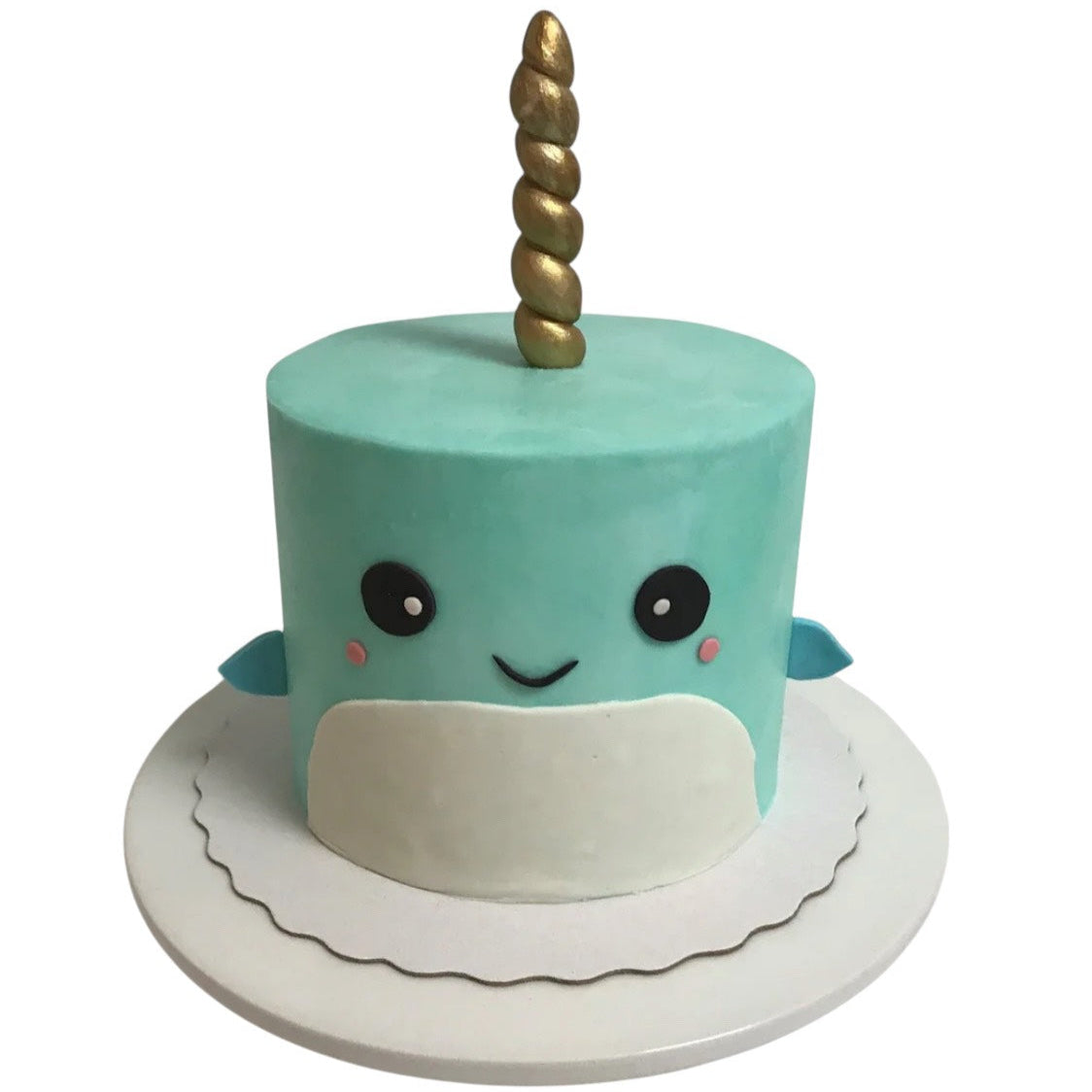 NORMAN NARWHAL CAKE