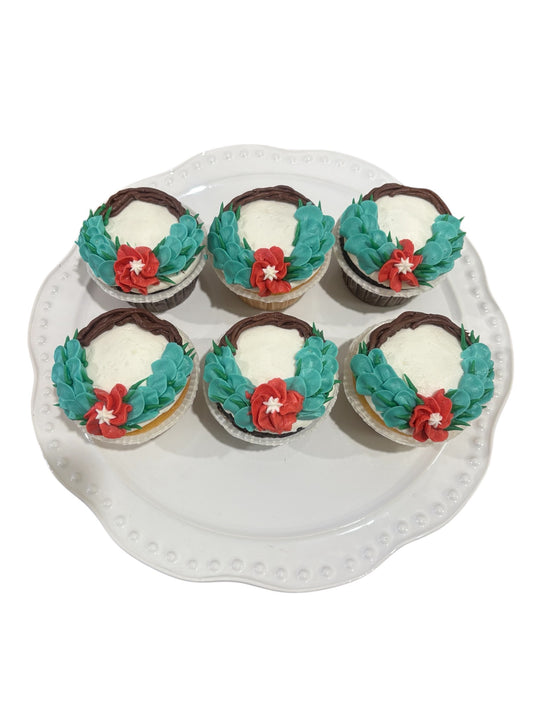 SIMPLY WREATHS CUPCAKE PACKAGE