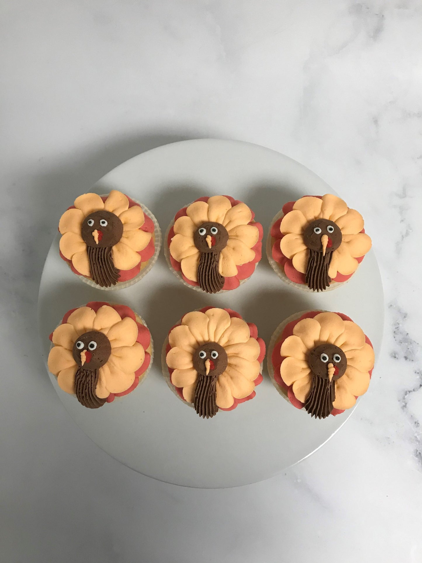 TURKEY CUPCAKES